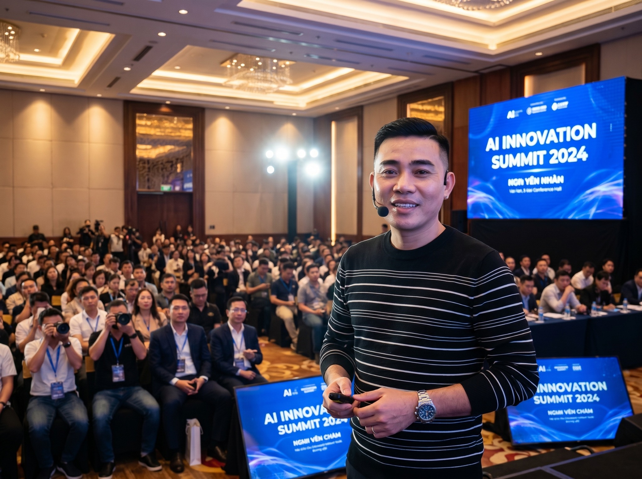 Diễn giả đào tạo AI tại AI Innovation Summit 2024