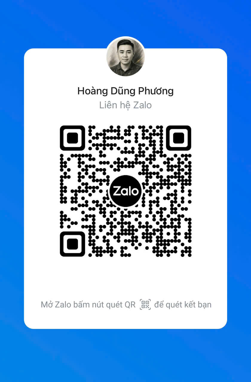 Mã QR Zalo của Hoàng Dũng Phương